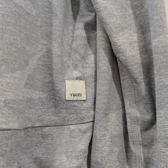 Vuori Essential Hoodie In Gray Camo - Picture 3 of 7